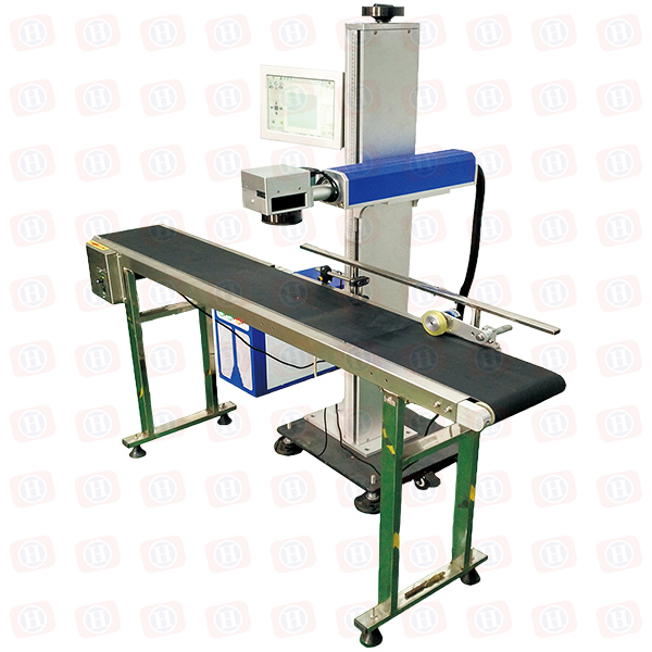 Flying laser marking machine